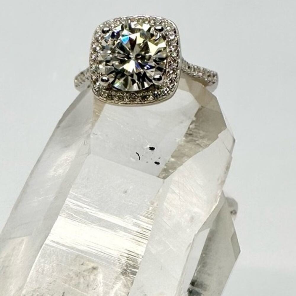 Ring Silver Radiant Diamond Women's Ring…just doesn’t fit me
